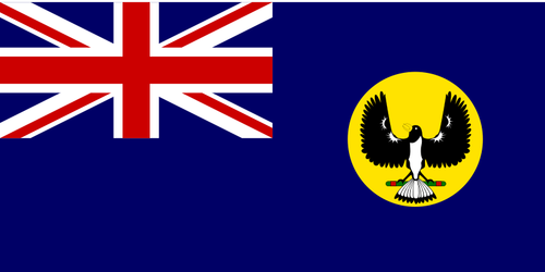 Vector clip art of flag of Western Australia